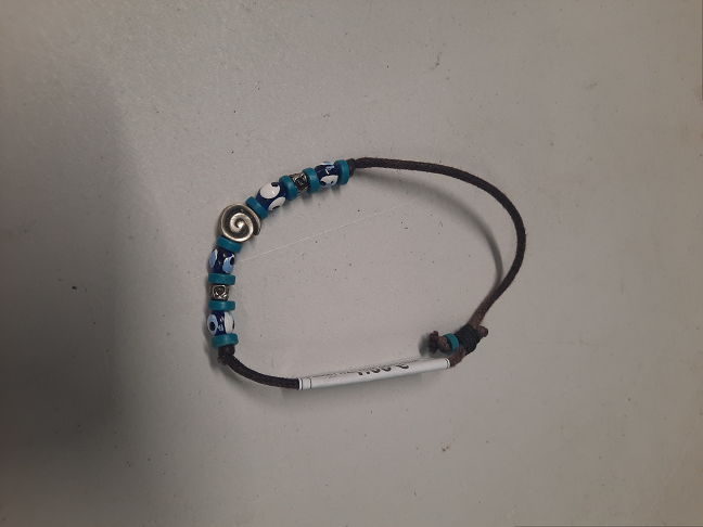 bracelet œil bleu