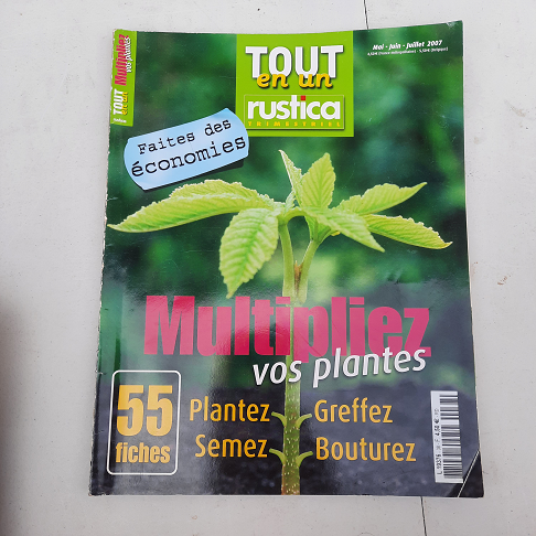 livre  Multipliez vos plantes Rustica