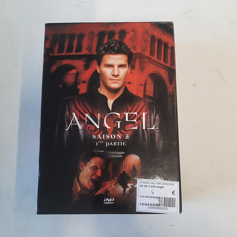 lot de 3 dvd angel