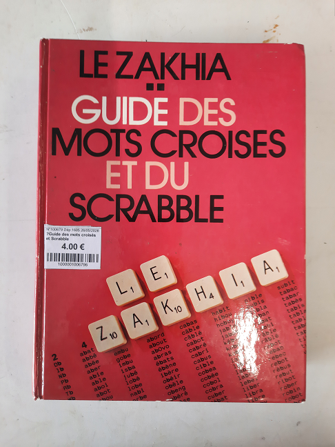 ?Guide des mots croisés et Scrabble