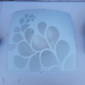 Applique plafond verre