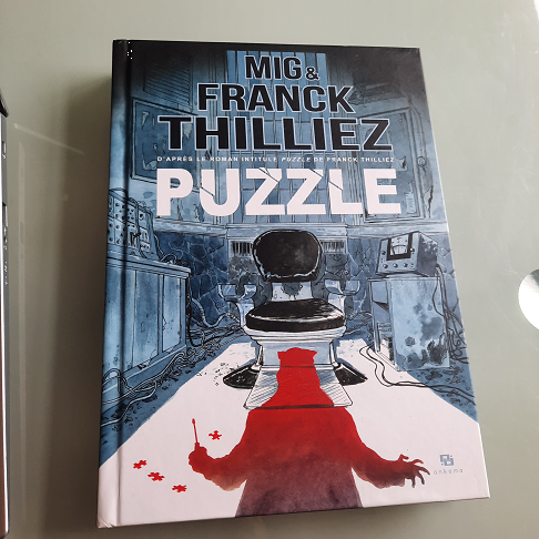 bande dessinée puzzle franck thilliez