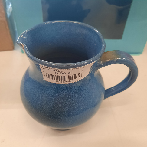 Petit pot bleu