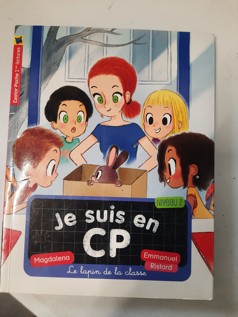 livre je suis en cp le lapin de la classe