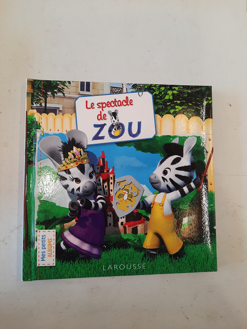 livre le spectacle de zou