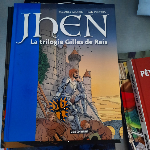 bande dessinée jhen la trilogie gilles de rais