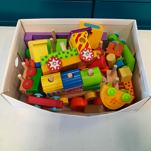jeu Train en bois