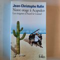livre notre otage à Acapulco