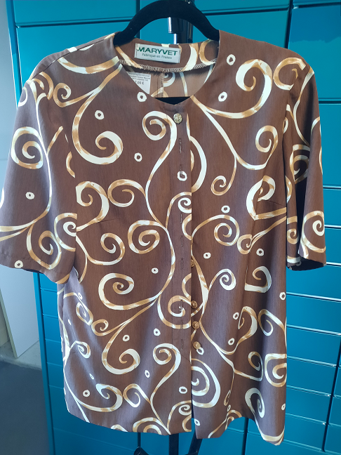 Chemisier tunique Maryvet MC 100 % polyester T42