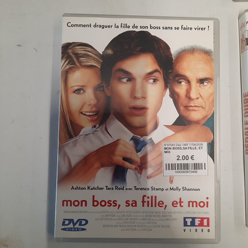 DVD MON BOSS,SA FILLE, ET MOI