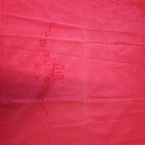 lot 2 taies d'oreillers rouge