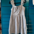 robe d ete a rayure et a fleurs t38