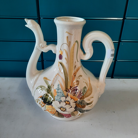 Pichet décor fleurs
