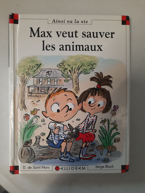livre max et lili animaux