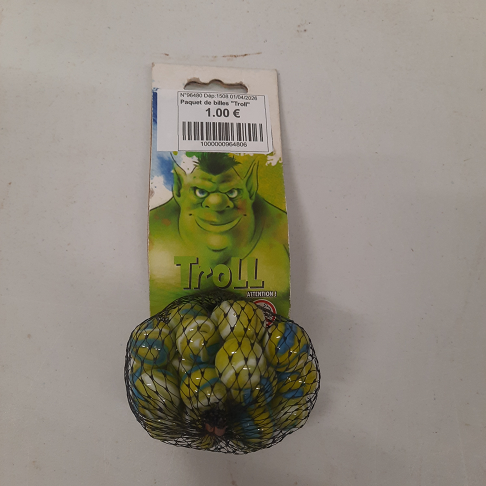 Paquet de billes "Troll"