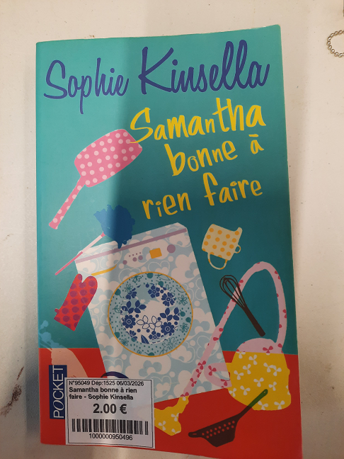 livre Samantha bonne à rien faire - Sophie Kinsella