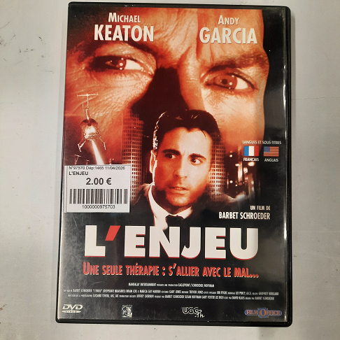 DVD L'ENJEU