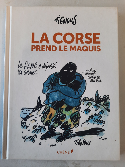 bande dessinée la corse prend le maquis