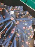 Chemisier fleuri "Only" T40