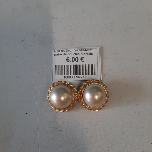 paire de boucles d oreille