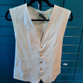 gilet homme cérémonie écru L