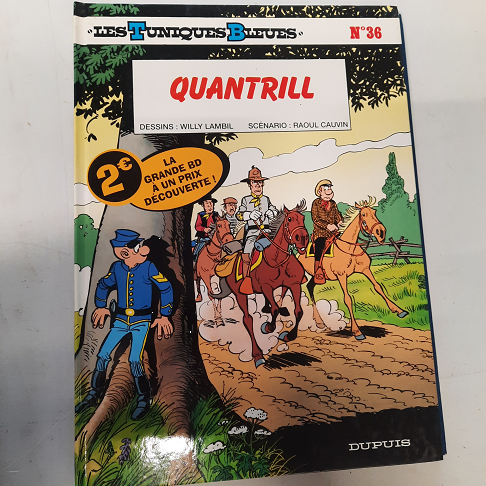 bande dessinée quantrill