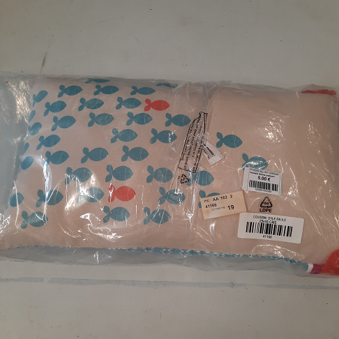 coussin thème poisson