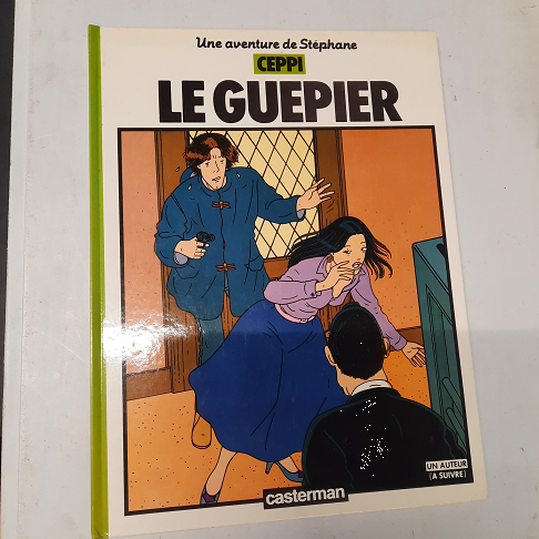 bande dessinée ceppi le guepier