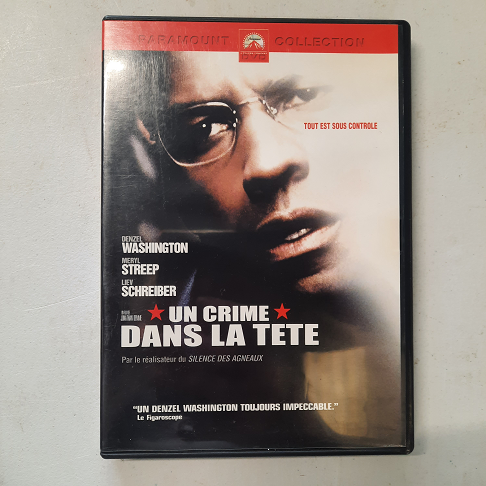 DVD UN CRIME DANS LA TETE