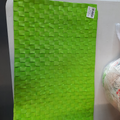 set de table tréssé vert