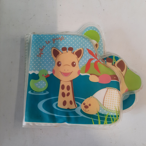 livre bain sophie girafe