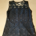 :robe droite marine bréhal