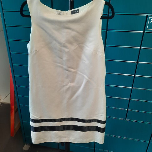 robe crème 1,2,3 taille 42