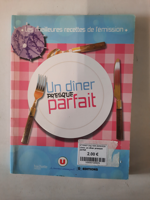 Livre: un dîner presque parfait