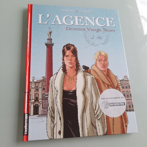 bande dessinée l agence dossier vierge noire