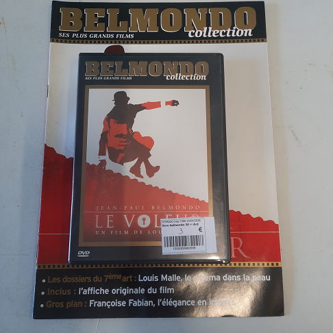 livre belmondo 58 + dvd