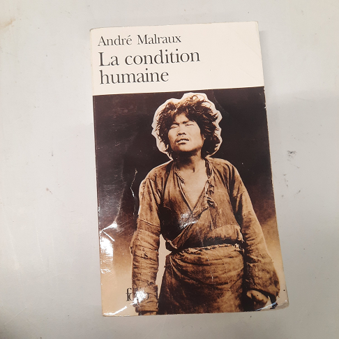 livre LA CONDITION HUMAINE / ANDRE MALRAUX....ÉDITION FOLIO