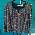 T40 Haut blouse fleuri
