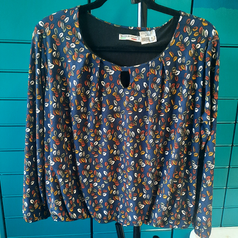 T40 Haut blouse fleuri