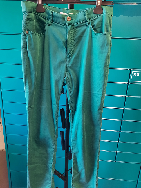 Pantalon coton St Hilaire vert T42