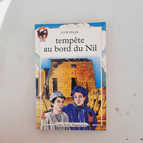 Livre tempête au bord du nil..