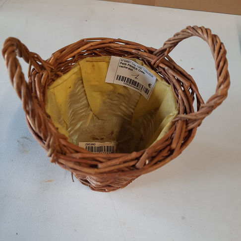 Petit PANIER Osier cache-pot