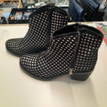Bottines noires et argent T38