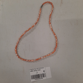 collier perles roses