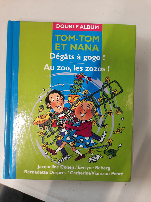 livre double album tom tom et nana