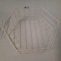 Déco quadrillage blanc exagone