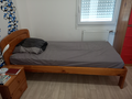 Lit en pin 1 place avec matelas Longueur : 195 Largeur : 97