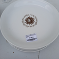 6 assiettes "les drugstores publicis"