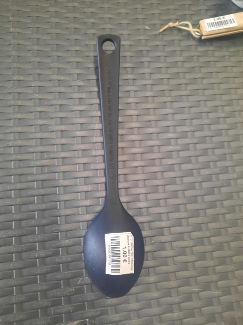 Grande cuillère noire