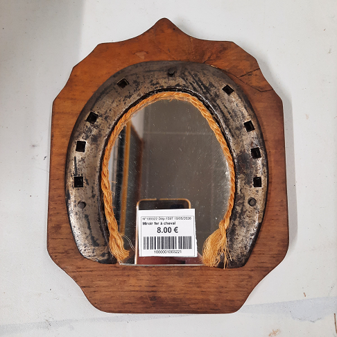 Miroir fer à cheval